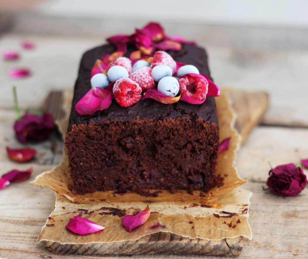 Chocolate Brownie Blueberry Cake Delicious and Healthy by Maya