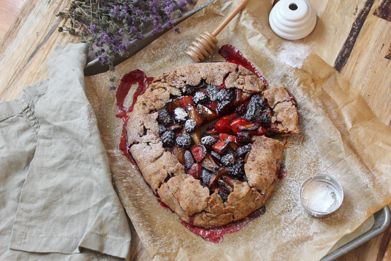Buckwheat Crust Galette Delicious and Healthy by Maya