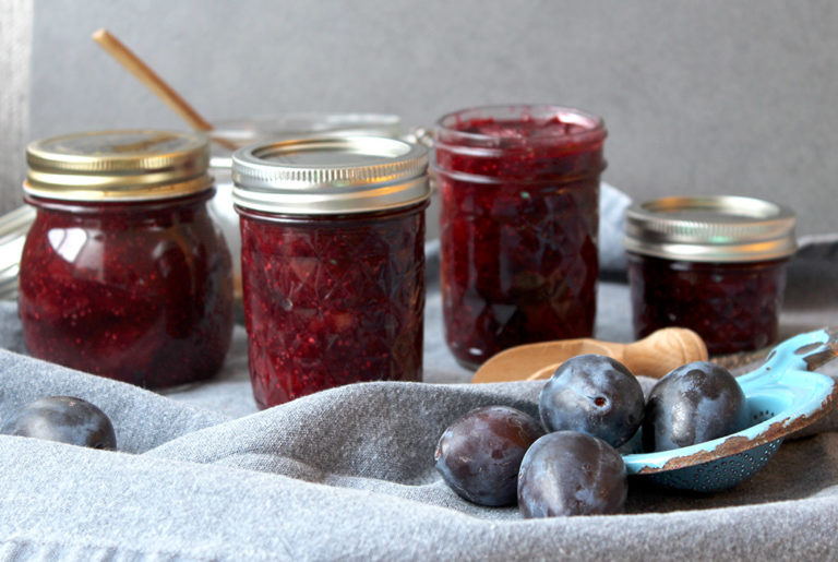 Roasted Plum Chia Jam Delicious and Healthy by Maya