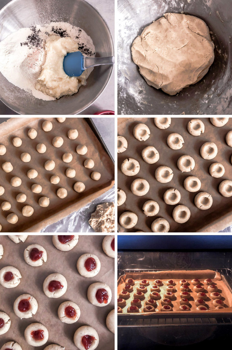 Rice Flour Thumbprint Cookies Delicious and Healthy by Maya